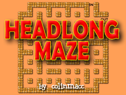 Cover for Headlong Maze