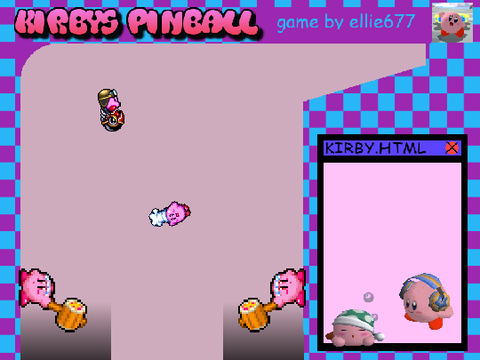 Cover for Kirby Pinball